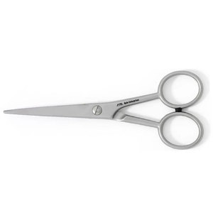 Hair Professional Soft Silver <b>Barber</b> Scissors with Secure Finger Rest German Steel <b>Blades</b> Sharp and Durable Bulk Supply - Product Image 1
