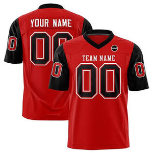 Camiseta de Fútbol Americano Personalizada de Moda, Calidad Premium, al por Mayor, Mangas Cortas, Transpirable, Antibacteriana, de Secado Rápido, Deportiva - Product Image 5