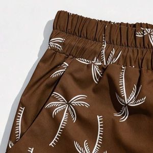 Shorts de Playa Tropicales Personalizados para Hombre, Secado Rápido, Bañadores Casuales de Verano con Cordón Ajustable, OEM ODM Venta al Por Mayor - Product Image 3