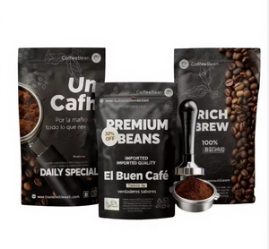 Bolsa de Empaque para Café Reutilizable con Fondo Cuadrado, Válvula Transpirable Personalizada y Revestimiento de Aluminio, Reutilizable y Ecológica - Product Image 2