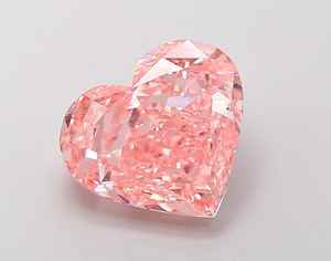 Diamante CVD Cultivado en Laboratorio, Corte Corazón, Color Rosa, 3.03CT, Certificado IGI, para Joyería, Anillos de Compromiso para Enamorados - Product Image 1