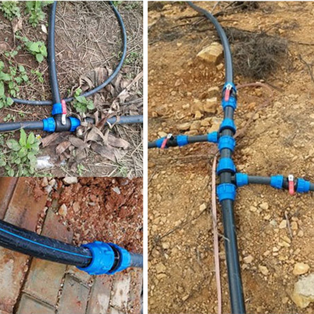 Connettore A T Per Tubi Da 20 Mm - Riduttore In Plastica, Adatto Per Aria, Acqua, Carburante, Fai Da Te - 4