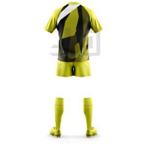 Maillot et short de rugby personnalisés avec impression numérique premium et broderie 3D, nom d'équipe personnalisé, 100 % polyester, sans couture, coupe-vent, léger - Product Image 5