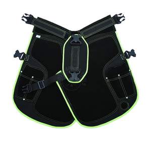 Durable Farrier Apron for Horseshoeing Leather Canvas with Knife Pockets Nail Magnet Adjustable Belt Leg Strap Safety <b>Work</b> Gear - Product Image 1