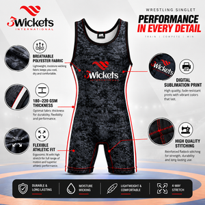 Combinaison de lutte personnalisée pour hommes, uniforme de lutte sublimé, respirant, séchage rapide, vêtements d'équipe, logo personnalisé, OEM ODM - Product Image 2