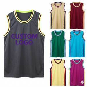 Camiseta de Baloncesto Sublimada de Primera Calidad para Hombre, Unisex, Talla Grande, 100% Poliéster, Absorbe la Humedad, Protección UV, con Nombre y Letra del Jugador - Product Image 1