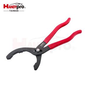 HANDYPRO <b>Oil</b> <b>Filter</b> <b>Wrench</b> 10" S45C Material Red Color Hand Tool 12-Month Warranty Vehicle Repair Tool - Product Image 1