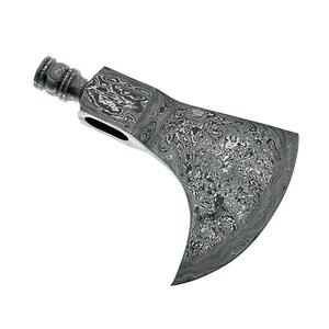 หัวขวานโทมาฮอว์กเหล็กดามัสกัสพรีเมียม 200 ชั้น สำหรับล่าสัตว์และเอาตัวรอด พร้อมด้ามไม้ลายบิดเกลียวสุดพิเศษ ขายส่ง ลดราคาปี 2025 - Product Image 3