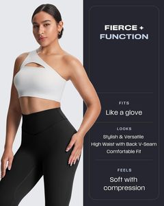 กางเกงเลกกิ้งออกกำลังกายสำหรับผู้หญิง พรีเมียม เอวสูง กางเกงโยคะ แห้งเร็ว ยืดหยุ่น กระชับรูปร่าง ระบายอากาศได้ดี ผ้าถัก - Product Image 1