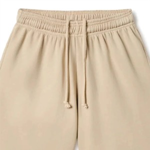 Pantalones Cortos Casuales para Hombre, Ligeros, de Felpa Francesa, 100% Poliéster, Resistentes al Viento, con Cintura Acanalada y Cierre con Cordón - Product Image 4