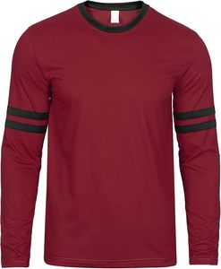 Chemises à manches longues pour hommes - T-shirt décontracté à col rond et manches longues pour hommes - Product Image 3