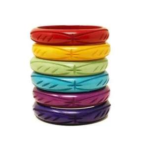 Brazalete de Resina Tallada Única, Joyería Hecha a Mano para Pulsera de Moda - Product Image 1