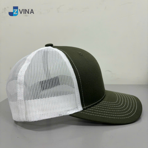 Gorra Trucker Básica de 6 Paneles con Logotipo Personalizado, Alta Calidad, MOQ Bajo, OEM, ODM, Hecha en Vietnam - Product Image 3