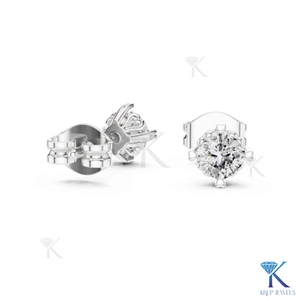 เพชรทรง Brilliant Cut เพาะเลี้ยงในห้องปฏิบัติการ ทรง Cushion Cut ประดับด้วยวงแหวนสองชั้น ตัวเรือนทองคำแท้ 14K สำหรับผู้หญิง งานแต่งงาน ตัวล็อคแบบเกลียว ดีไซน์หรูหรา - Product Image 5