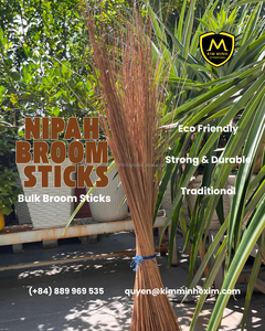 KMI Coconut <b>Broom</b> Sticks From Vietnam For <b>Broom</b> Manufacturing Bulk Quantity With Best Price - Product Image 2