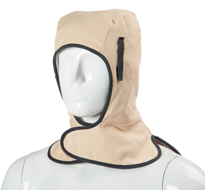 Casque de soudage en cuir de qualité supérieure, protection thermique pour le travail industriel, capuche de protection en cuir - Product Image 3