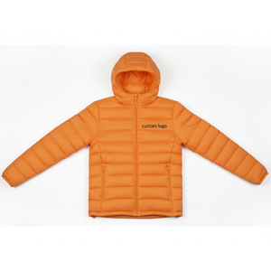 Chaqueta de diseñador con capucha para invierno, con logo personalizado, estilo streetwear, acolchada, a prueba de viento, oversize, con cambio de color, calefactable, unisex. - Product Image 1