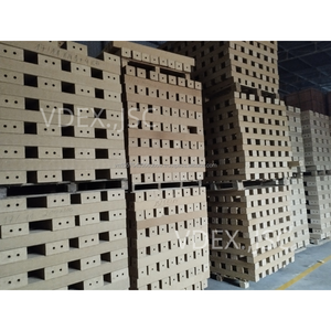 Uso de bloques de astillas de madera para tableros de partículas huecos de pie de palé de madera comprimidos, muchos tamaños hechos en Vietnam - Product Image 6
