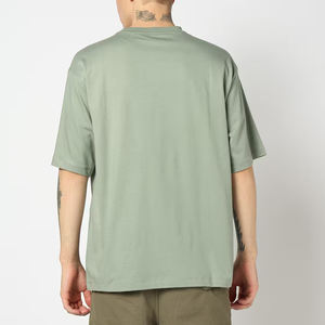 เสื้อยืดผู้ชายแฟชั่นใหม่ทรงโอเวอร์ไซส์ พิมพ์ลายโลโก้แบบ DTF คอกลม แขนสั้น ไซส์พลัส สไตล์ฮิปฮอป เป็นมิตรกับสิ่งแวดล้อม - Product Image 4