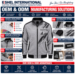 Fabricant en gros de sweats à fermeture éclair pour les importateurs de vêtements, conception personnalisée et production en usine OEM pour les marques de mode - Product Image 6