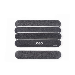 ตะไบเล็บมืออาชีพ สแตนเลสสตีล ขนาดเล็ก สองด้าน ความหยาบ 180 กริต ปรับแต่งขนาดและโลโก้ได้ ทนทาน ใช้ซ้ำได้ สำหรับทำเล็บ - Product Image 4