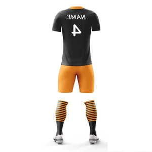 Sportswear Blank Soccer Wear Training Team Jersey Kits <b>Compression</b> Breathable Digital Printed Kids Uniform Football Sets - Product Image 5