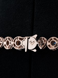 Collar de cadena tipo tenis con moissanita certificada GRA de múltiples formas, con incrustaciones de diamantes incoloros en plata 925, estilo hip hop para mujer. - Product Image 4