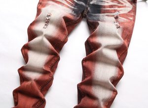 Proveedor Mayorista de Pantalones Vaqueros de Mezclilla para Hombre, Corte Ajustado, Elásticos y Desgastados - Product Image 3