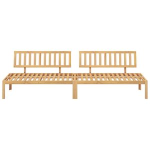 Set di mobili da giardino in legno massello di Acacia 2 pezzi Pallet da 2 pezzi - Product Image 3