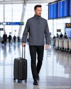 <b>Mens</b> Windbreaker <b>Jackets</b> Lightweight - Product Image 2