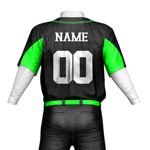 Uniforme de Béisbol Sublimado en Oferta, 100% Poliéster, Secado Rápido, Transpirable, Colores y Logotipo Personalizables, Unisex para Adultos - Product Image 5