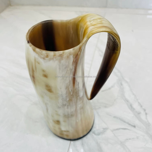 แก้วเบียร์ทำจากเขาควายขัดเงาอย่างดี ของแท้ ทันสมัย คุณภาพสูง ราคาถูก ที่นี่ - Product Image 3