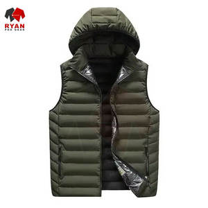 Chaleco Acolchado Personalizado para Hombre, Chaqueta sin Mangas, Diseño Acolchado Cálido, Fabricante Mayorista OEM ODM - Product Image 5