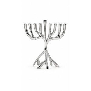 Candelabro de latón de 9 ramas con estrella de David, soporte para velas judías, dorado pulido, para Shabat, tabernáculo, decoración religiosa de mesa. - Product Image 2