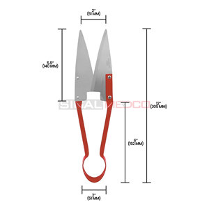 Heavy Duty Horse <b>Shear</b> 5.5 Inch Stainless Steel Blade Manual Handheld Reusable Precision Cutting <b>Tool</b> - Product Image 6