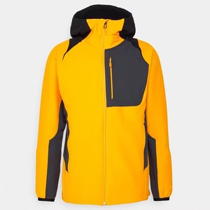 Veste softshell imperméable zippée pour homme, doublée polaire, à capuche, réfléchissante, pour l'hiver, la randonnée en plein air, coupe-vent et imperméable - Product Image 4