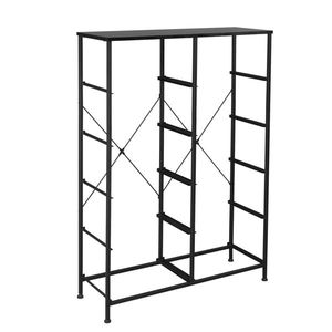 Mobile contenitore a doppia fila per soggiorno con 10 cassetti, superficie in tessuto cationico e struttura in ferro - Product Image 3