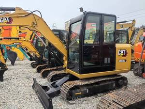 Mini-excavatrice hydraulique CAT 305.5 d'occasion, fabriquée au Japon, certifiée CE, emballage EPR Allemagne, godet Kubota, économique - Product Image 6