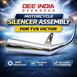 Conjunto de Silenciador para Motocicleta TVS Victor |   Silenciador de Escape, Tubo de Repuesto OEM - Product Image 3