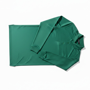 Expédition rapide, prêt à être expédié, lot de polos à manches longues pour hommes, polos basiques à manches longues, stock disponible, approvisionnement mondial - Product Image 3