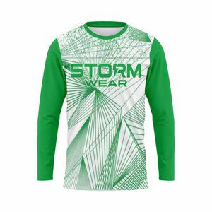 T-shirt de sport à manches longues pour hommes et enfants, sublimation professionnelle, fitness, course à pied, entraînement, séchage rapide, été - Product Image 1