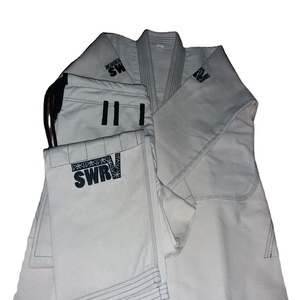 Las artes marciales/artes marciales uniforme Jiujitsu brasileño Gi BJJ uniformes Kimonos color beige natural - Product Image 1