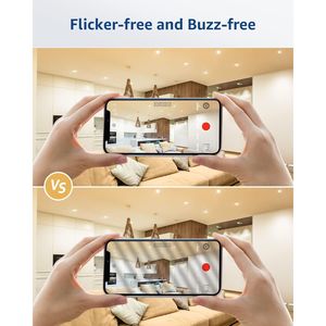 Lampadine LED GU10 4W Non Dimmerabili 2700K Luce Calda Soffusa, Ricambio per Illuminazione a Binario Incassato, Prodotto LED di 1ª Generazione - Product Image 3