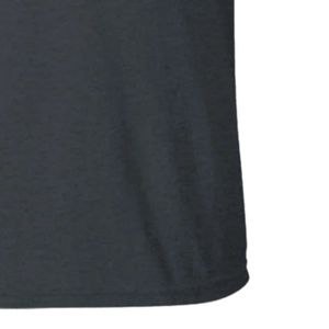 Camiseta Gris Oscuro con Estampado Gráfico, Cuello Redondo, Manga Corta, Algodón, Personalizada, Estilo Casual, Unisex - Product Image 2