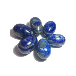 Huevo Yoni de Piedra Natural de Lapislázuli, Huevo de Jade Semiprecioso para Protección Energética, Ejercicio Vaginal, Tallado, Feng Shui Directo - Product Image 2
