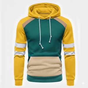 Sudadera con capucha de paneles lisos al mejor precio para hombres y mujeres, logotipo personalizable, color y talla ajustables, sudadera con capucha para adultos y niños. - Product Image 6