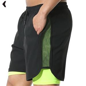 Men Mid Waist <b>Drawstring</b> Closure Gym Running Basketball Shorts Quick Dry Breathable Custom Sportswear Workout Training Shorts - Product Image 3