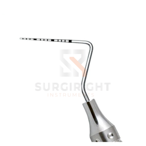Exprobe SI-OIS-0001มหาวิทยาลัย North Carolina Probe 1-15mm periodontal Probe CE mol ได้รับการรับรอง Blush Blush คู่มือการผ่าตัดคลาส I - Product Image 4