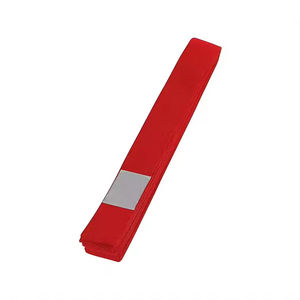Five B High Quality 100% Cotton Martial Arts <b>Belt</b> Blue <b>Red</b> Karate <b>Belt</b> for Sale Professional Design Jiu Jitsu Kimono Karate <b>Belt</b> - Product Image 6