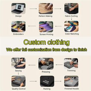 เสื้อฮู้ดดี้ผู้ชายโลโก้สั่งทำพิเศษ สำหรับฤดูหนาว น้ำหนัก 500-600 กรัม ทรงปกติ ผลิตจากผ้าฝ้าย/โพลีเอสเตอร์ที่เป็นมิตรต่อสิ่งแวดล้อม ระบายอากาศได้ดี สไตล์สตรีทแวร์ - Product Image 5